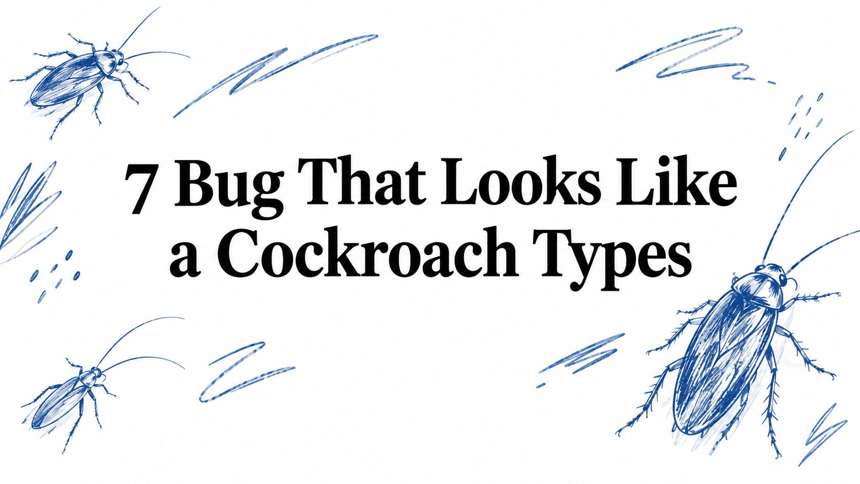 7 Bug That Looks Like a Cockroach