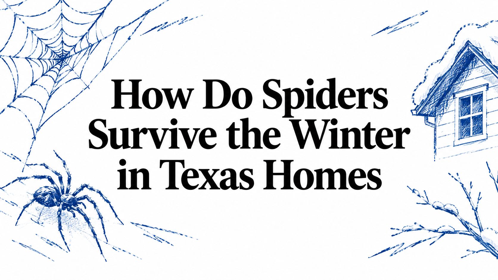How Do Spiders Survive the Winter in Texas Homes