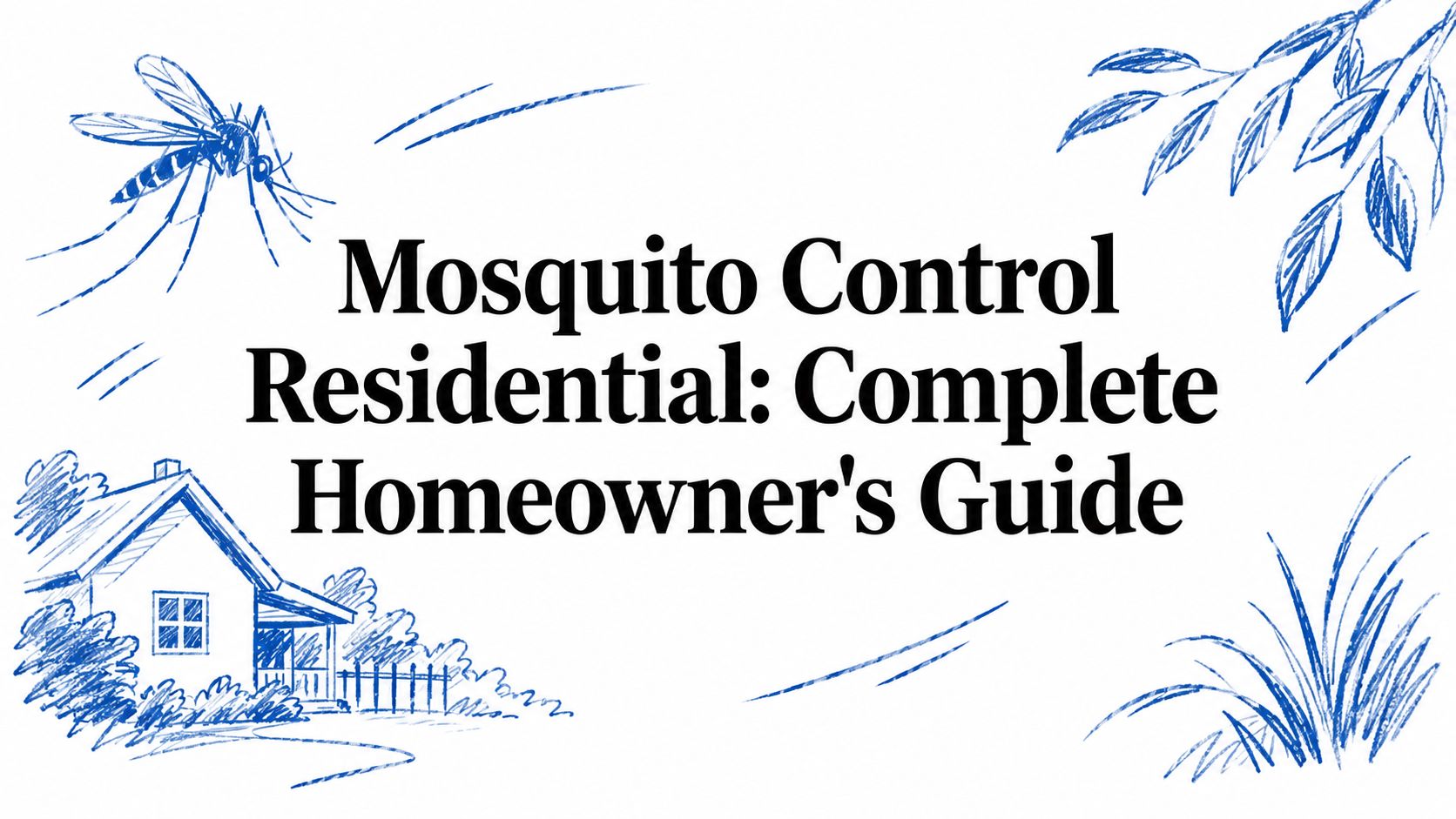 Mosquito Control Residential: Complete Homeowner’s Guide