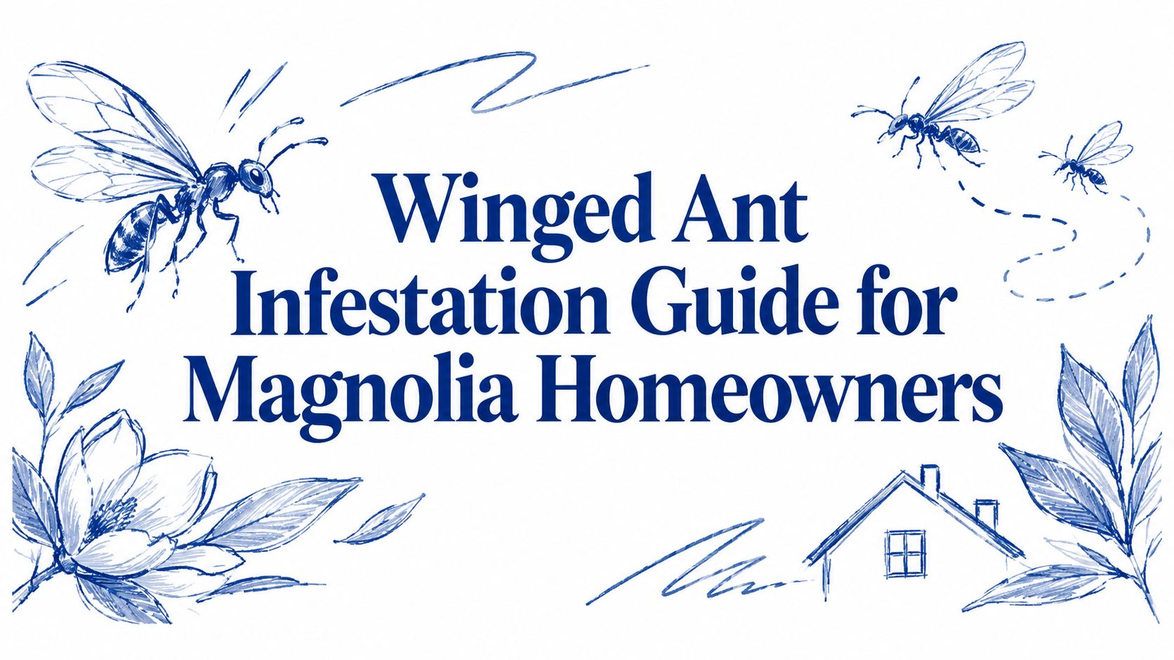 Winged Ant Infestation Guide for Magnolia Homeowners