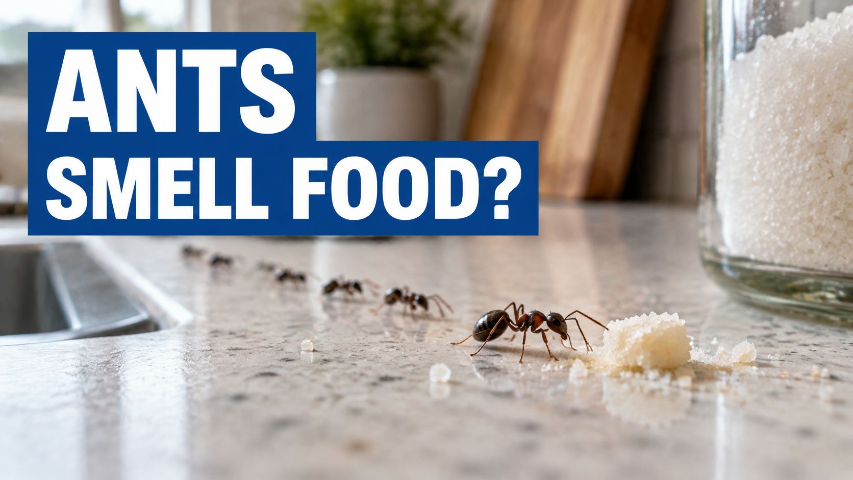Can Ants Smell Food? How Their Senses Find Your Kitchen