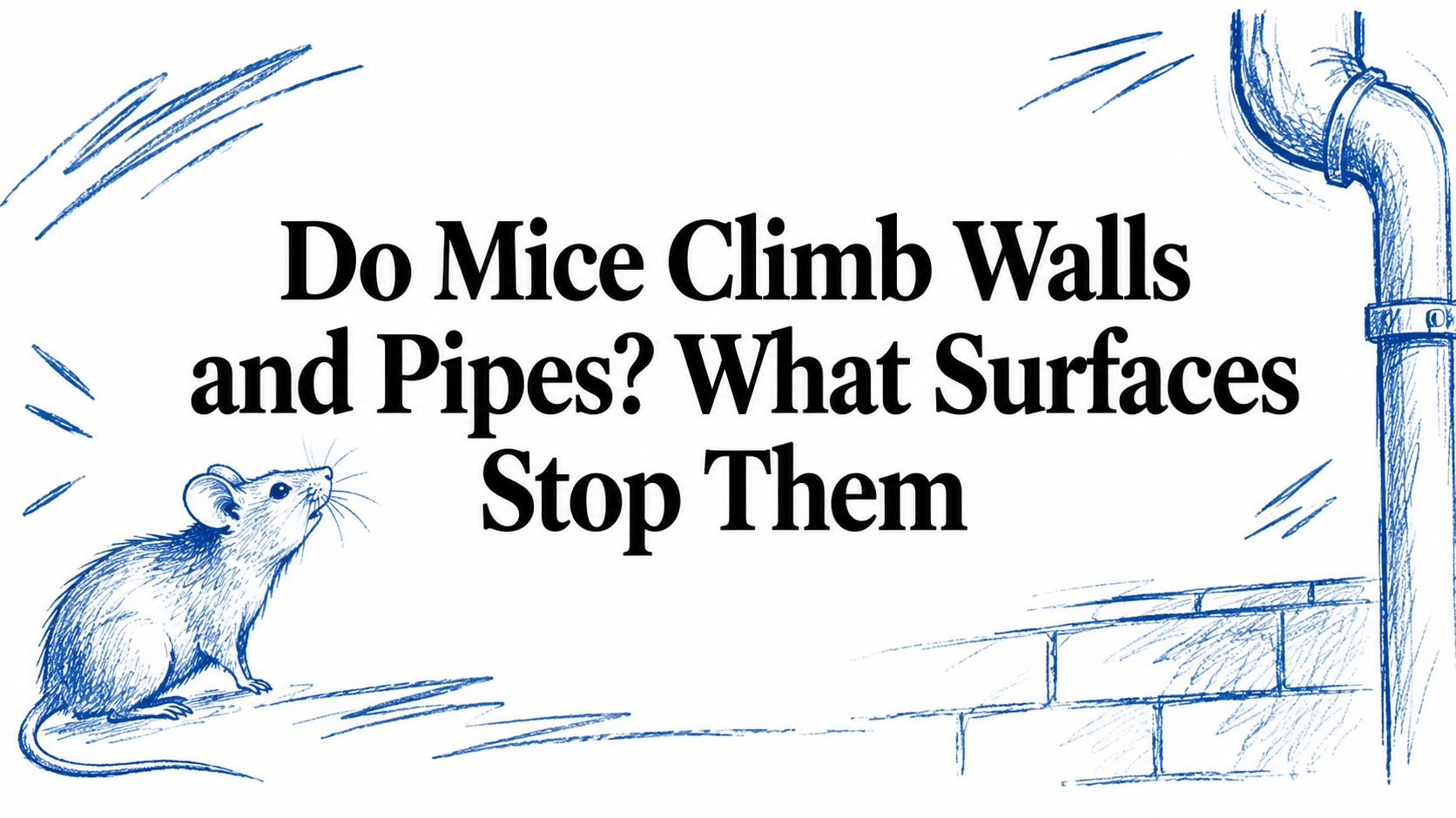 Do Mice Climb Walls and Pipes? What Surfaces Stop Them