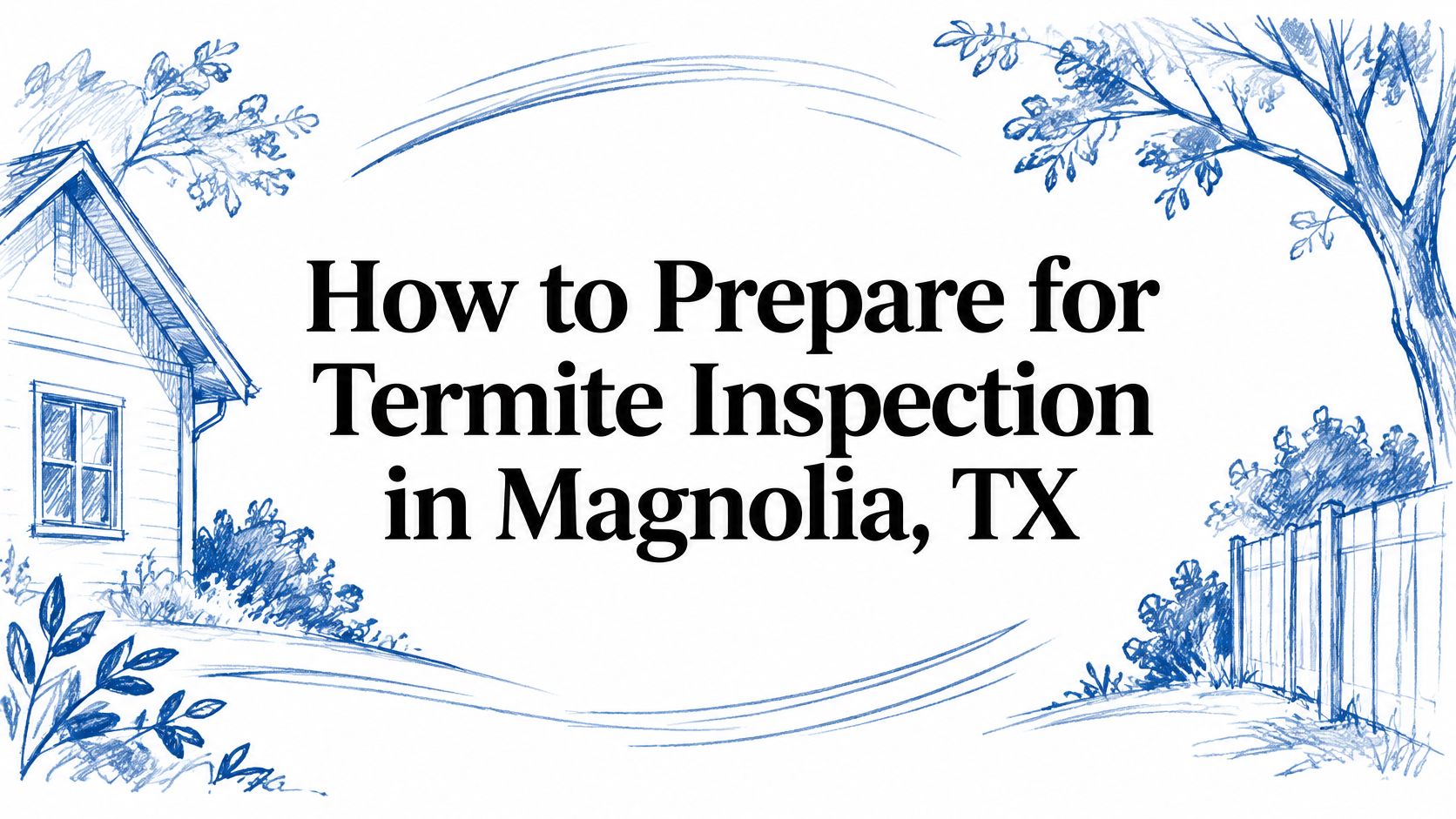 How to Prepare for Termite Inspection in Magnolia, TX