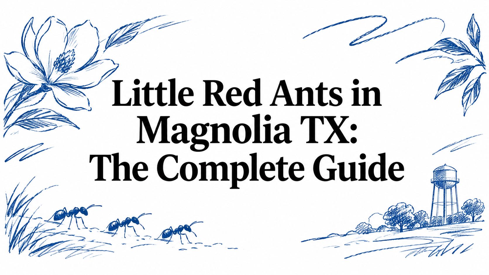 Little Red Ants in Magnolia TX: The Complete Guide