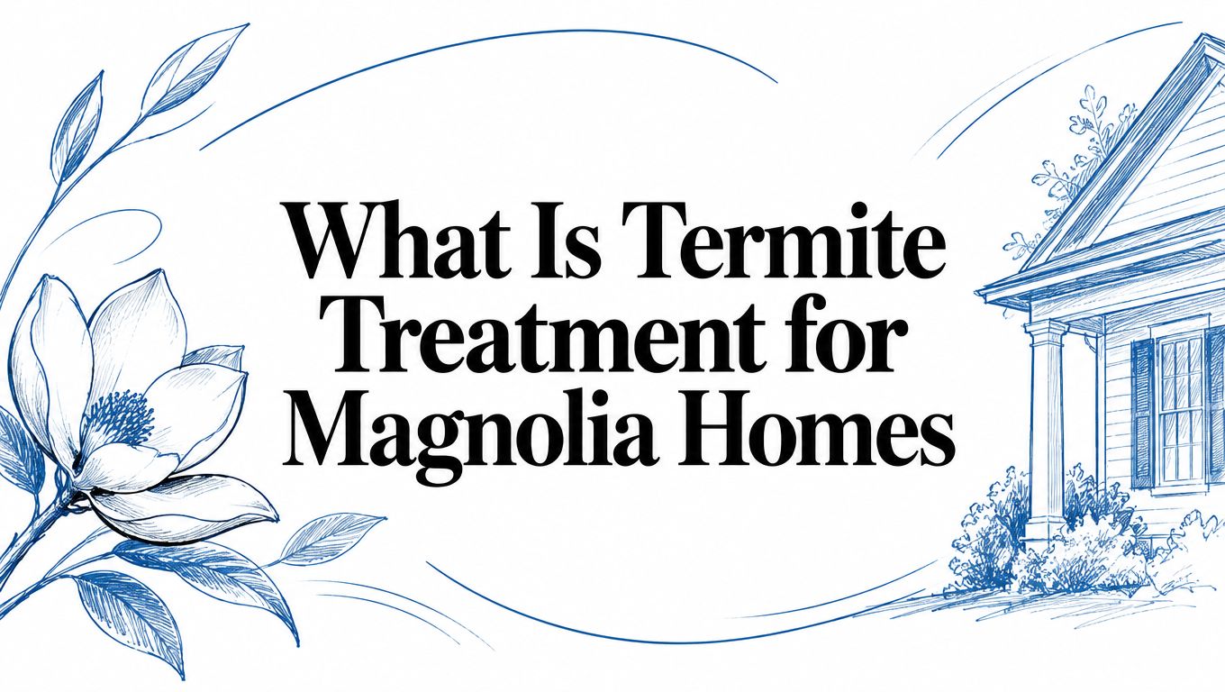 What Is Termite Treatment for Magnolia Homes
